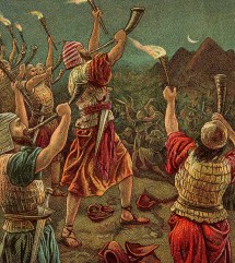 Gideon_and_His_Three_Hundred_(Bible_Card)